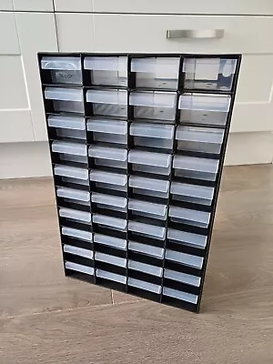 Multi-drawer Cabinet - 40 Plastic Drawers - For Crafts Charms  - 13D X 27W X 42H • £5.50