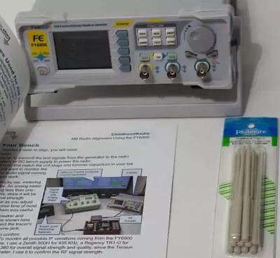  FY6900 RF Coupler Instructions Tools (Bundle For Transistor Radio Alignment) • $189.95