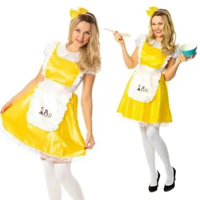 Adult Goldilocks Costume Ladies Fairy Tale Book Week Day Fancy Dress Outfit • £15.99