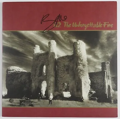 Bono U2 Signed JSA Autograph Album Record Vinyl The Unforgettable Fire • $749.99