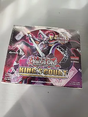 YuGiOh! King’s Court 1st Edition Booster Box X24 Booster Packs • £59.99