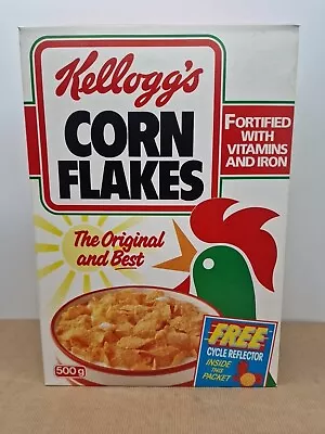 Vintage 1991 Kelloggs Cereal Box Original Packet Box & Free Gift  • £39.99