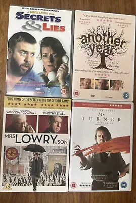Mike Leigh Collection Bundle Dvds 4 Secrets & Lies Another Year Mr Turner Lowry • £12