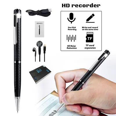 Mini Spy Audio Recorder Voice Activated Office Listening Device 576 Hours 32 GB • $18.99