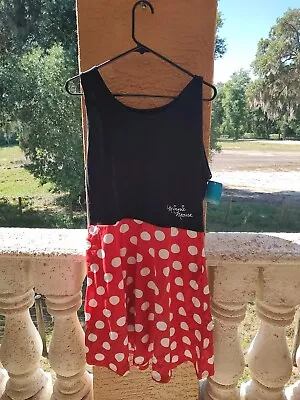 Disney Minnie Mouse Tank Dress Sleeveless  Juniors Size XL (15/17) • $22