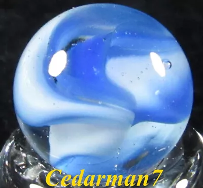 Cedarman7; Awesome Vintage Wet Mint (-) Vitro Agate Hybrid 5 Vane Cateye Marble! • $2.99