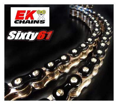 Black Gold EK MXR3D 520 MX Motorcycle Chain 120 Links Tensile Strength 8650 Lbs • $115