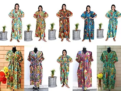 Cotton Frida Kahlo Kaftan Collection Indian Kaftan Women's Clothing Dress Caftan • $25.80