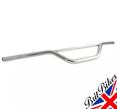 Chrome Braced Trail Motocross Mx Handlebars 7/8  • $56