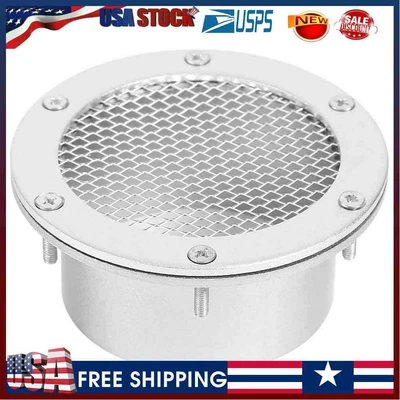 $11.14 • Buy Universal Car Air Duct Grille Racing Bumper Vent Inlet For Cold Air Intake US