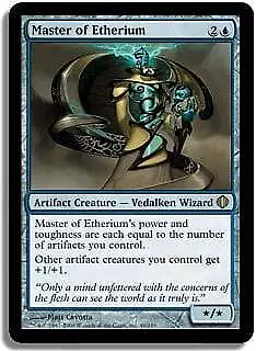 Master Of Etherium Shards Of Alara NM Artifact Blue Rare MAGIC CARD ABUGames • $1.85