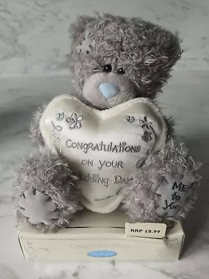 Me To You Bear Congratulations On Your Wedding Day - New In Original Packaging • £4.75