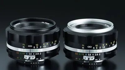 Voigtlander ULTRON 40mm F2 SL II S Aspherical Lens Nikon F Mount Black Silve Rim • $448