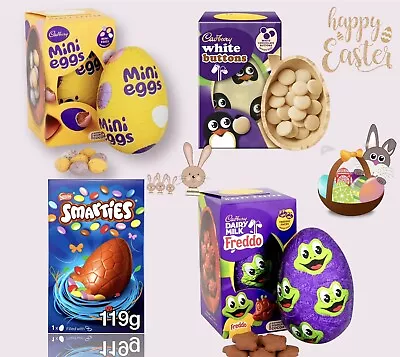 Medium Easter Eggs Bundle 4 X Medium Easter Eggs From Cadbury Nestle Easter Gift • £14.99