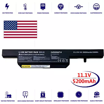 Battery For Hasee VNB142Kennex 6140Sager NP5160ViewSonic VNB142 • $21.92