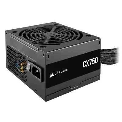 Corsair 750W Cx750 Psu Fully Wired 80+ Bronze Thermally Controlled Fan • £77.65