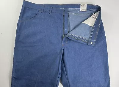 Wrangler Hero Size 46X30 Blue Jeans Flex Fit Stretch Fit Men's Denim Pants • $25