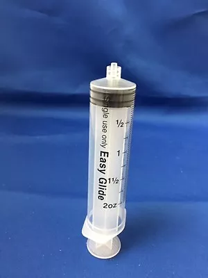 (1) - Easy Glide 60cc /60ML LUER LOCK Disposable Syringes - NO NEEDLE -Sterile  • $4.99