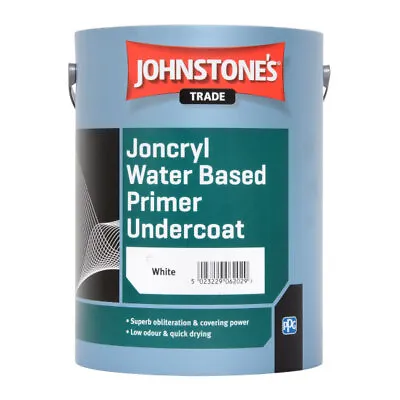 £27.95 • Buy Johnstones Trade Joncryl Primer Undercoat White 1L 2.5L 5L