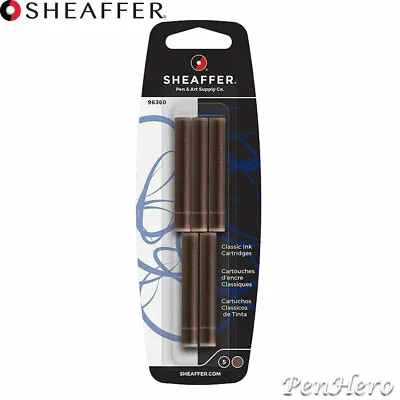 Sheaffer Skrip Ink Cartridges Brown - Pack Of Five • $5.20