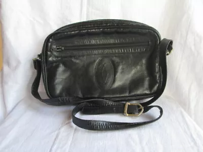 Vintage Old Collectible Cartier Woman's Leather Hand Bag Black Colour Color • $165.60