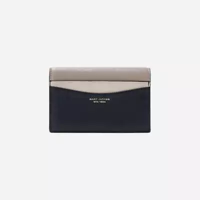 Marc Jacobs The Slim 84 Colorblock Bifold Wallet Black S163L03FA22-002 • $169.71