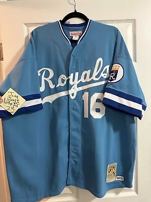 Mitchell & Ness 1985 Kansas City Royals Bo Jackson Sz 3XL World Series Gift • $109.99