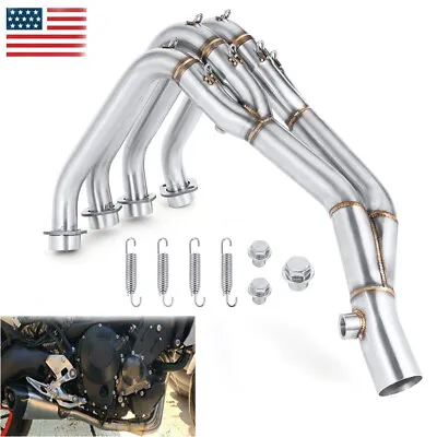 Exhaust System Front Link Header Pipe For Yamaha YZF R6 YZF-R6 YZF-r6 2006-2014 • $164.34