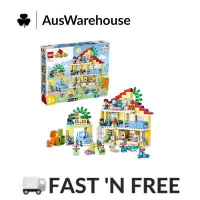 LEGO DUPLO 3in1 Family House 10994 • $230.45