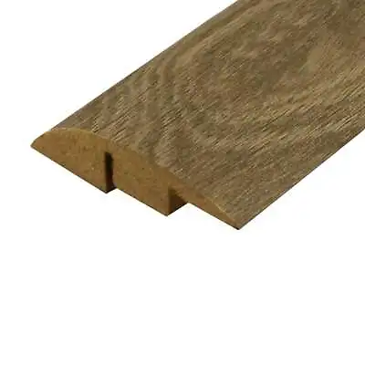 Laminate & Wood Floor Ramp Reducer MDF Threshold Strip Edge Profile Door Strip • £12.99