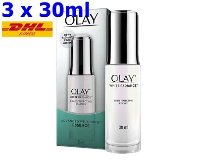 $138.54 • Buy 3x 30 Ml Olay White Radiance Light Perfecting Essence Bright Smooth Skin Radiant
