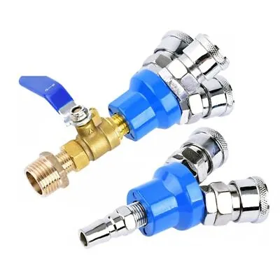 Multi Splitter Air Compressor Fitting Coupling Quick Connect Multi Hose Coupler • $16.15