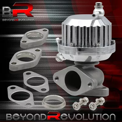 2 Bolt Flange Mount 38mm Waste Gate Turbo Vertical Rib Aluminum For Volkswagen • $36.99