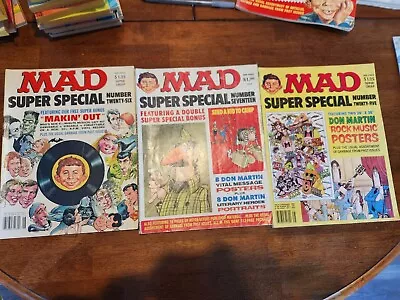 Mad Super Special Magazine Lot 3 Total • $10