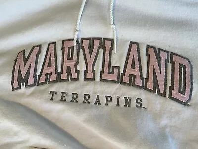 🔥 🐢 Maryland Terrapins Champion Hoodie Sweatshirt Women’s Large 🏀 🏈 • $18