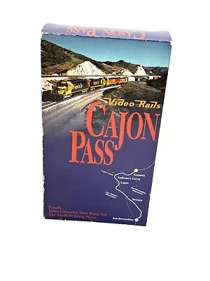 Video Rails Cajon Pass VHS • $5.99