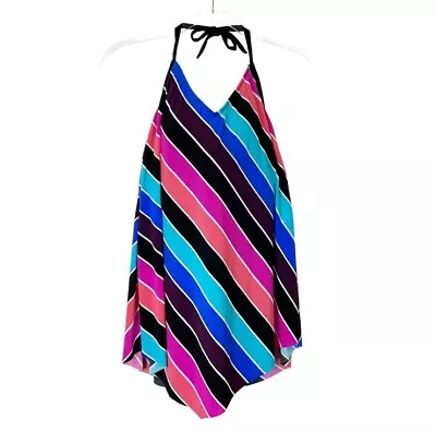 Magicsuit By Miraclesuit Tankini Top Womens Size 12 Gayle Stripe • $29.65