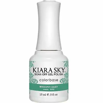 Kiara Sky Soak Off Cruelty Free Gel Polish Collection -Whoopsy Daisy 15ml (G532) • £11.95