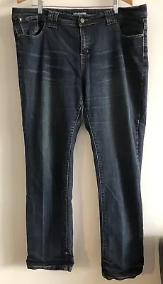 BIG CITY CHIC Jeans Size 20 Blue Some Stretch • $20