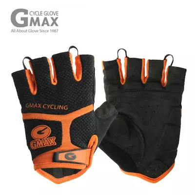 [G-Max ] Half Finger Cycling Gloves Sports Bike Anti-Slip Padded Bicycle Gloves • $32.99