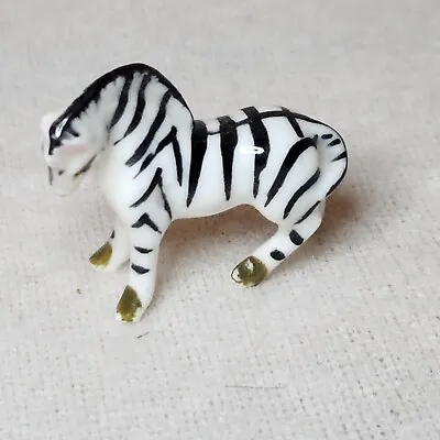 Bug House Japan Vtg Ceramic Figure Mini Zebra Bone China Miniature Animal Shy • $11.97