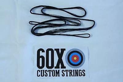 60X Custom Strings 56  60 AMO 14 Strand Black Dacron B50 Recurve Bowstrings Bow • $19.99