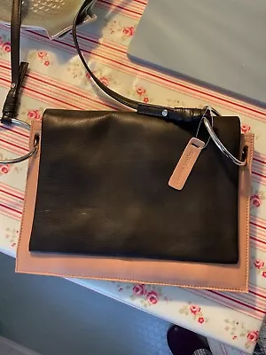 Autograph M&S Brown/Caramel Colour Leather Shoulder Bag NWT • £25