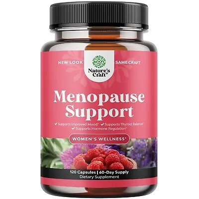 Complete Herbal Menopause Supplement For Women - Multibenefit Menopause Relief • $26.99