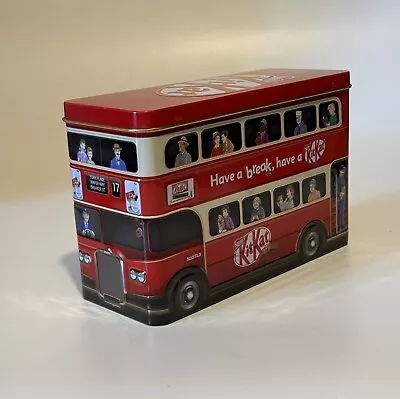 RARE Nestle Kitkat London Transport Red Bus Tin No 10 Route • £12.99