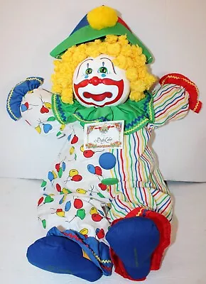 Soft Sculpture Xavier Roberts Cabbage Patch 1987 Baby Cakes Top Hat Clown • $59.99