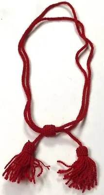 Civil War Us Csa Union Confederate Enlisted Red Hat Cord-artillery • $15.96