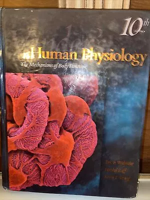 Vander's Human Physiology By Widmaier Eric P.; Strang Kevin T.; Raff Hershel • $2