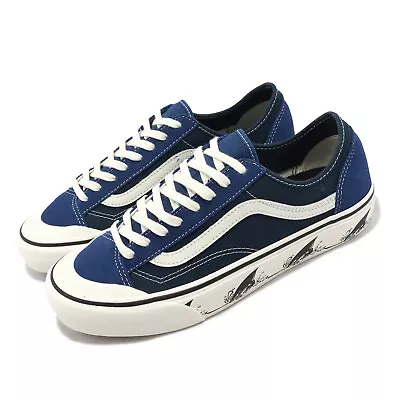 Vans Style 36 Decon SF Salt Wash Navy White Men Unisex Casual Shoes VN0A5HYRA6F • $102.30