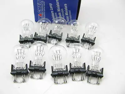 (10) Wagner 3157 Miniature Light Bulb - Double Contact Wedge GT-8 • $12.59